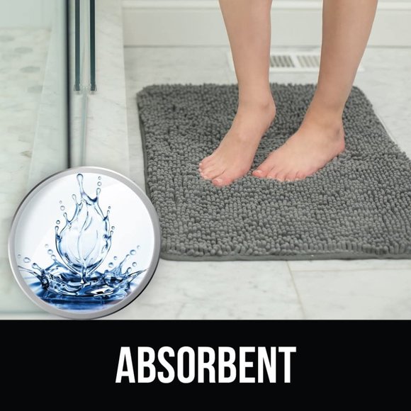 **SOLD** NWT Kangaroo Chenille Bath Rug 24x17 - Picture 4 of 7